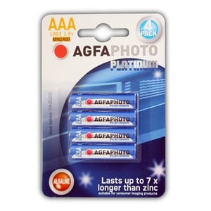Agfaphoto batterij Micro AAA / LR03 / 4 stuks