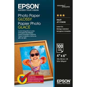 Epson S042548 fotopapier / glanzend / 10 x 15 cm / 200 gr. / 100 vel