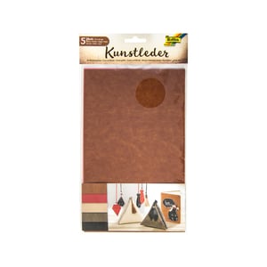 Folia kunstleer assorti / 5 vellen