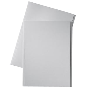 Esselte inlegmap / karton / 10 mm overslag / folio / grijs / 100 stuks