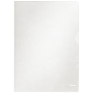 Esselte zichtmap / A4 / transparant topkwaliteit / 100 stuks