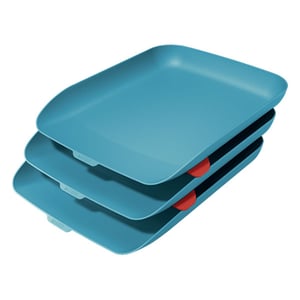 Leitz 53582061 Cosy brievenbak / A4 / polystyreen / sereen blauw / 1 stuk