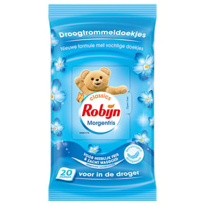 Robijn Morgenfris Droogtrommeldoekjes | 20 stuks