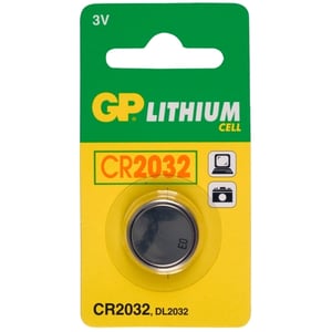 GP knoopcel batterij CR2032 / lithium / 1 stuk