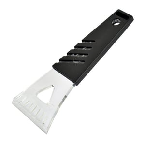 Carpoint ijskrabber / plexi / zwart