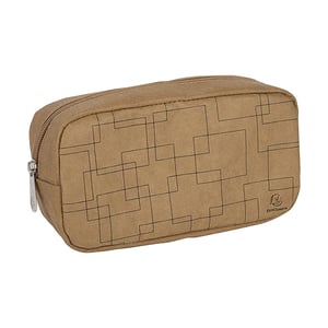 Exacompta 17670E Eterneco etui / ovaal / kunstleer / bruin